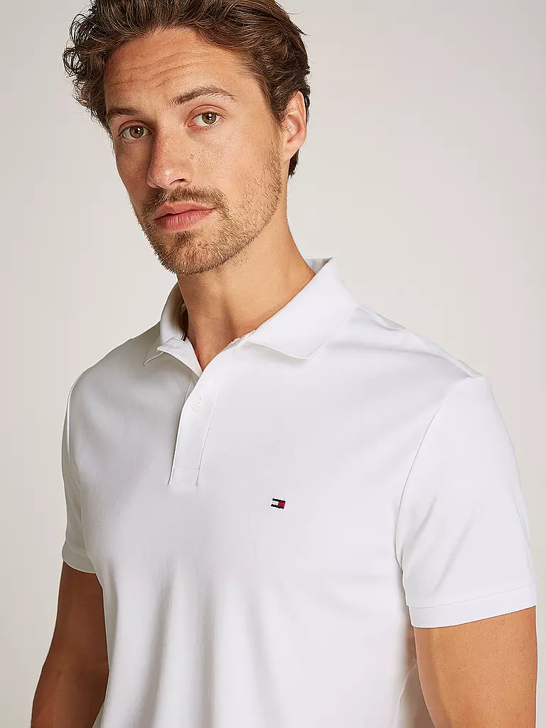 TOMMY HILFIGER | Poloshirt | weiss