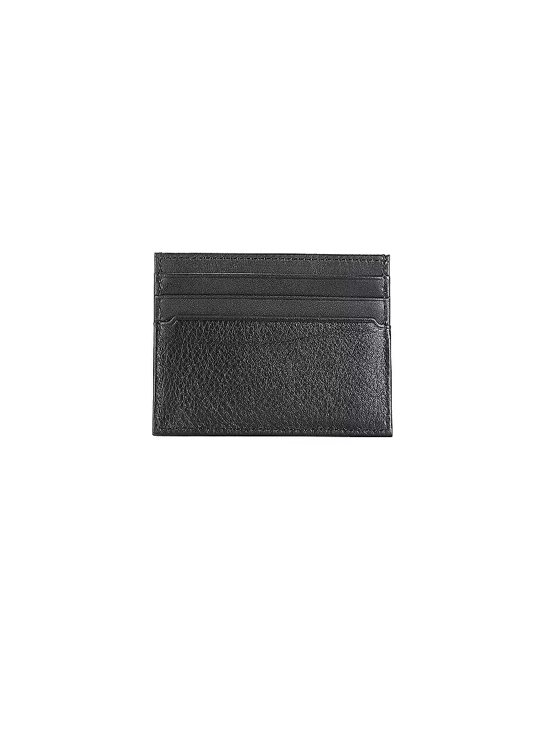 TOMMY HILFIGER | Porte-cartes TH PREM LEA | schwarz