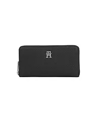 TOMMY HILFIGER | Portefeuille TH EMBLEM Large | Noir