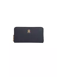 TOMMY HILFIGER | Portefeuille TH EMBLEM Large | Bleu foncé