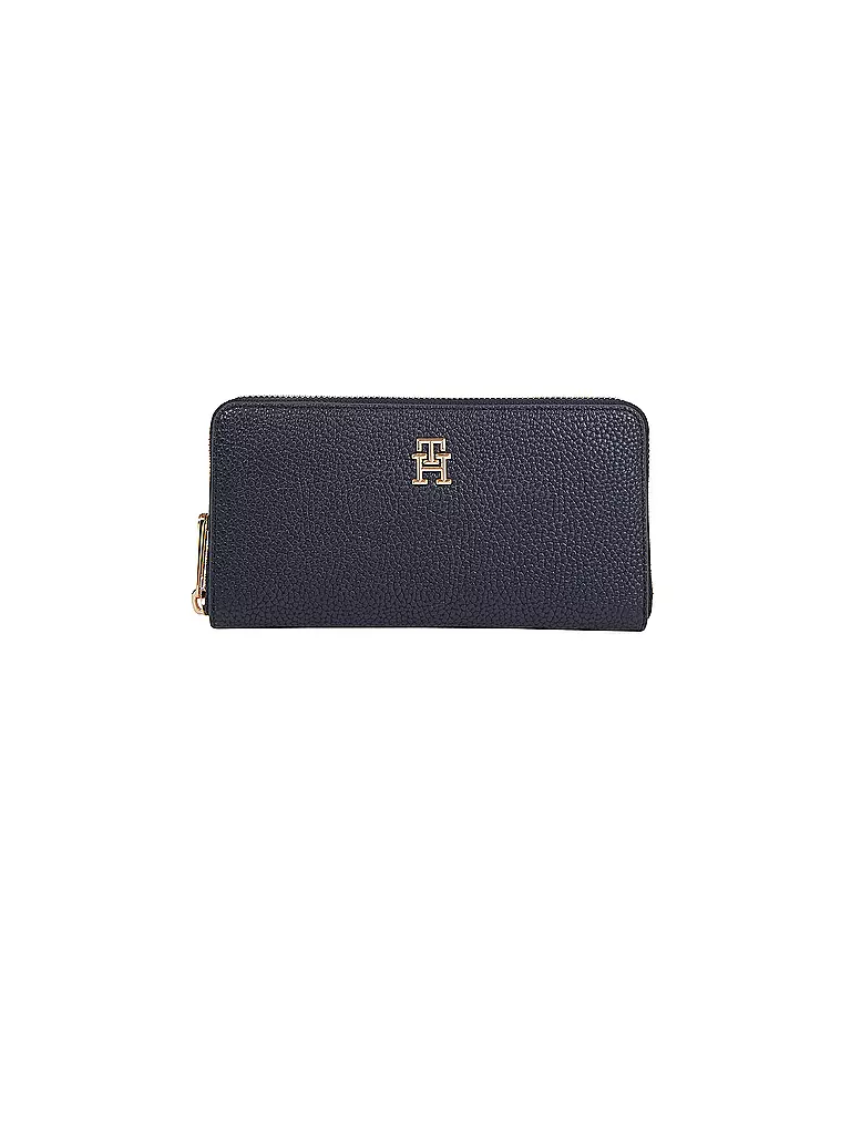TOMMY HILFIGER | Portefeuille TH EMBLEM Large | dunkelblau