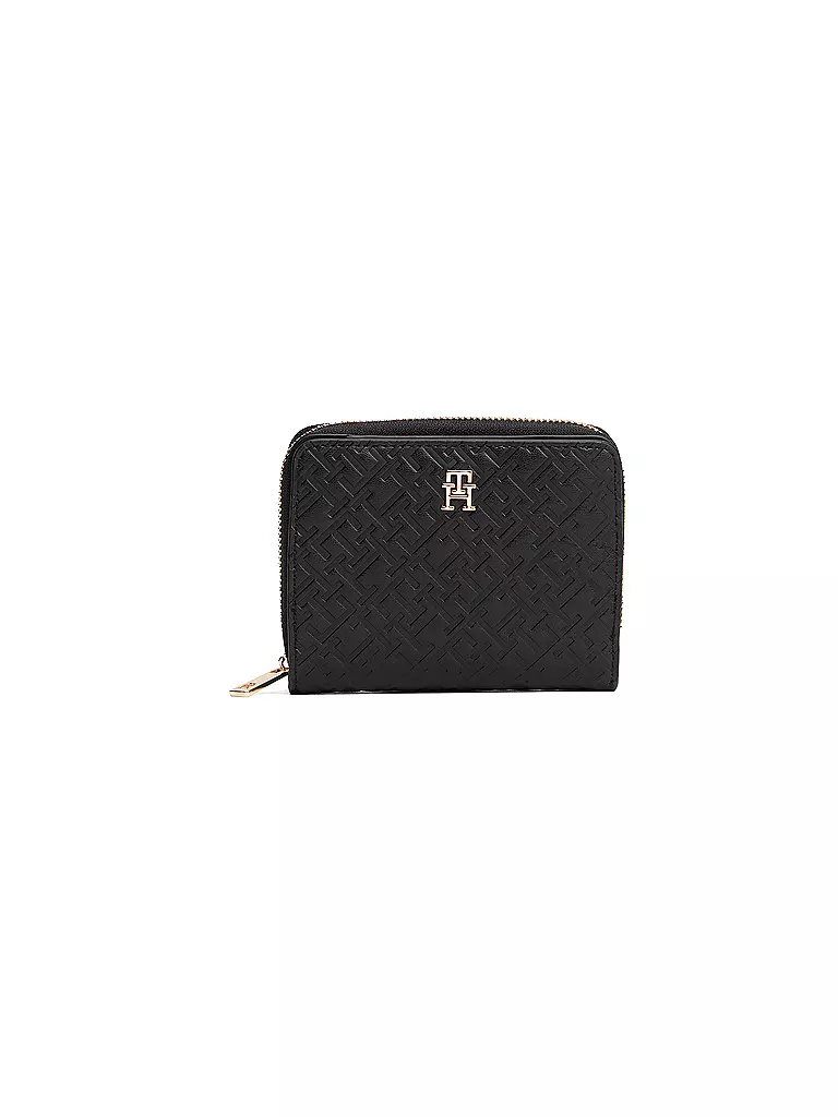 TOMMY HILFIGER | Portefeuille TH ICON Medium | schwarz