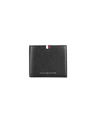 TOMMY HILFIGER | Portefeuille TH PREM LEA Mini | Noir
