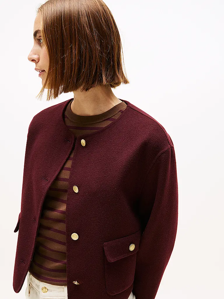 TOMMY HILFIGER | Produktname: Jäckchen | Rouge foncé