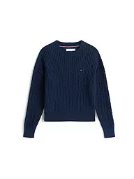 TOMMY HILFIGER | Produktname: Pull pour fille | Bleu foncé