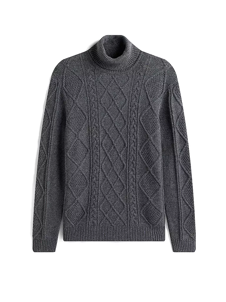 TOMMY HILFIGER | Pull à col roulé | grau