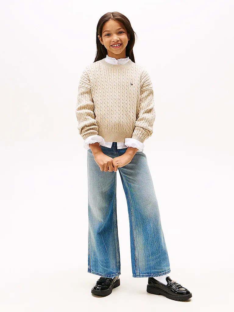 TOMMY HILFIGER | Pull pour fille | Beige