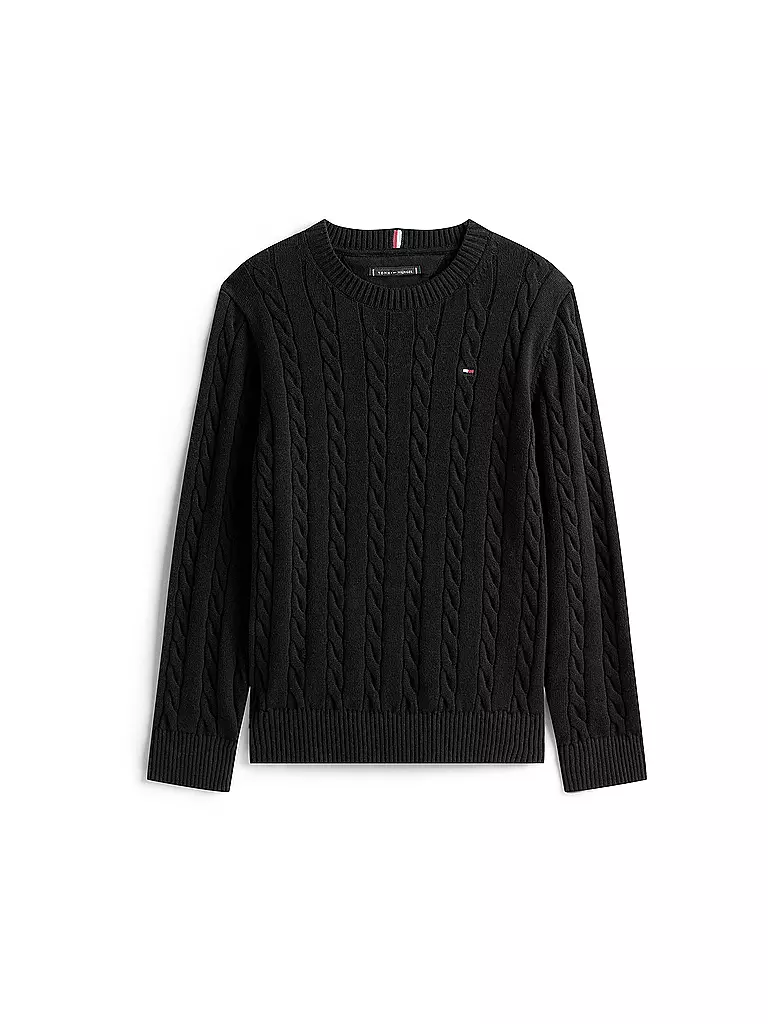 TOMMY HILFIGER | Pull pour garçon | schwarz