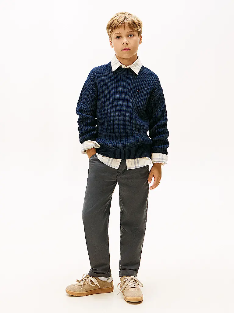TOMMY HILFIGER | Pull pour garçon | dunkelblau