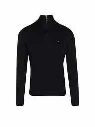 TOMMY HILFIGER | Pull Troyer | Bleu