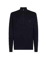 TOMMY HILFIGER | Pull Troyer | Bleu