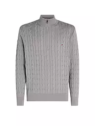 TOMMY HILFIGER | Pull Troyer | Gris