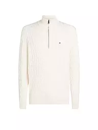 TOMMY HILFIGER | Pull Troyer | Crème