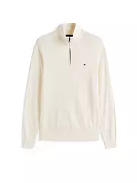 TOMMY HILFIGER | Pull Troyer | Crème