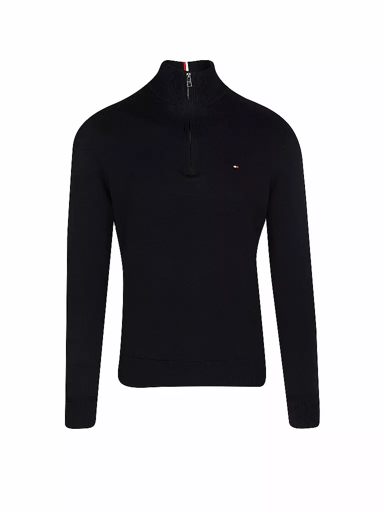 TOMMY HILFIGER | Pull Troyer | blau