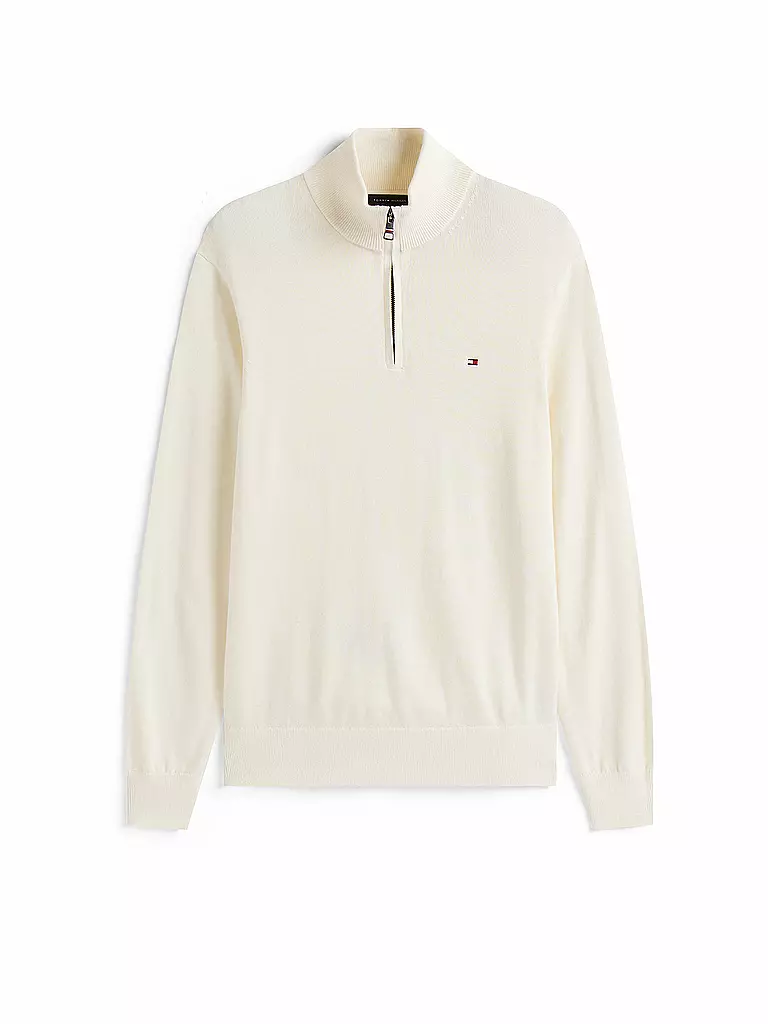 TOMMY HILFIGER | Pull Troyer | creme