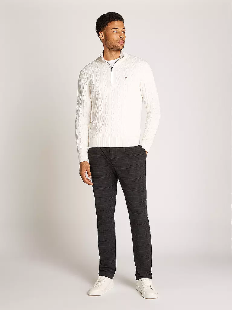 TOMMY HILFIGER | Pull Troyer | creme