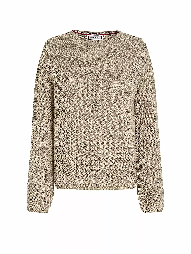 TOMMY HILFIGER | Pull | hellbraun