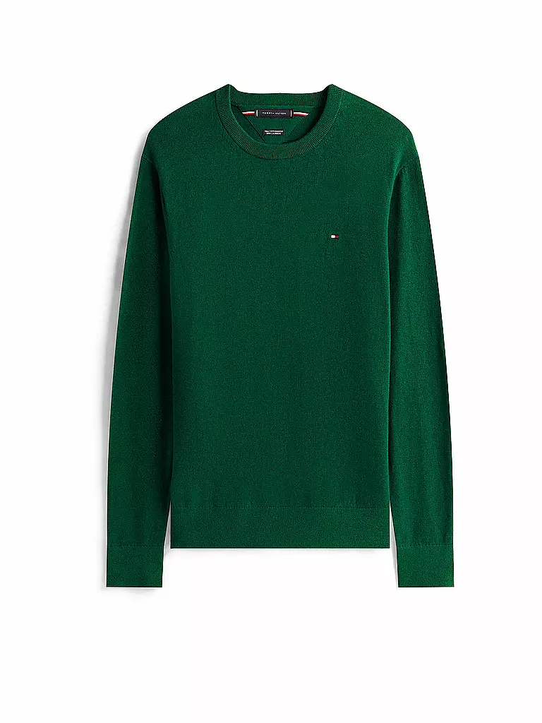 TOMMY HILFIGER | Pull | dunkelgrün