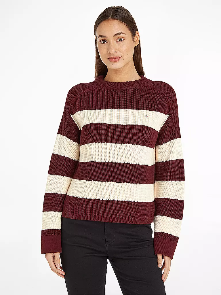 TOMMY HILFIGER | Pull | Rouge foncé