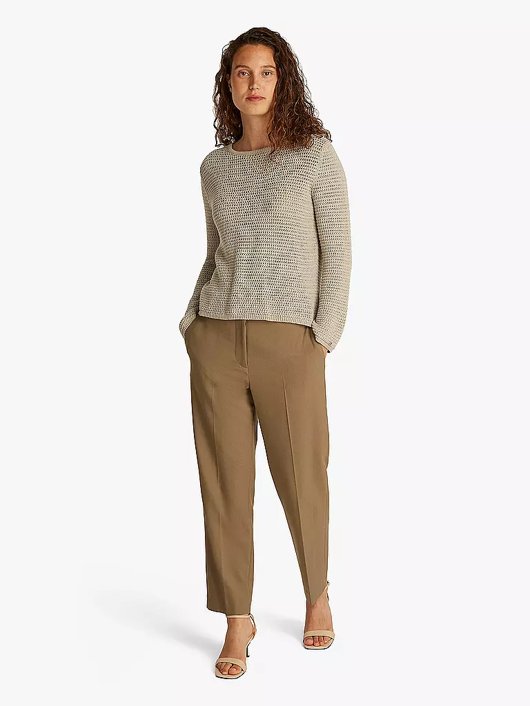 TOMMY HILFIGER | Pull | hellbraun