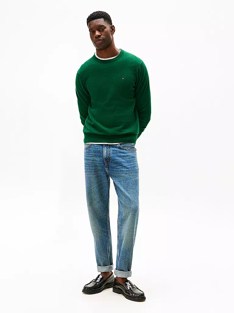 TOMMY HILFIGER | Pull | dunkelgrün