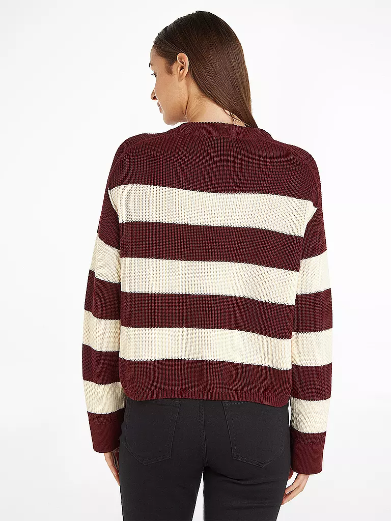 TOMMY HILFIGER | Pull | Rouge foncé