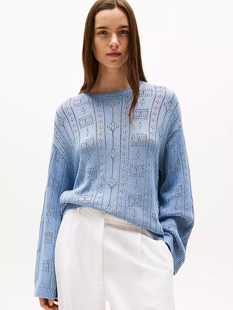 TOMMY HILFIGER | Pull | blau