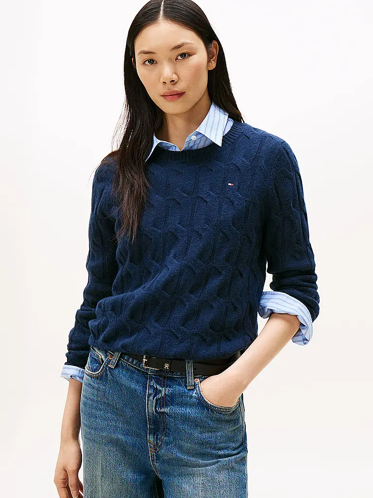 TOMMY HILFIGER | Pull | dunkelblau