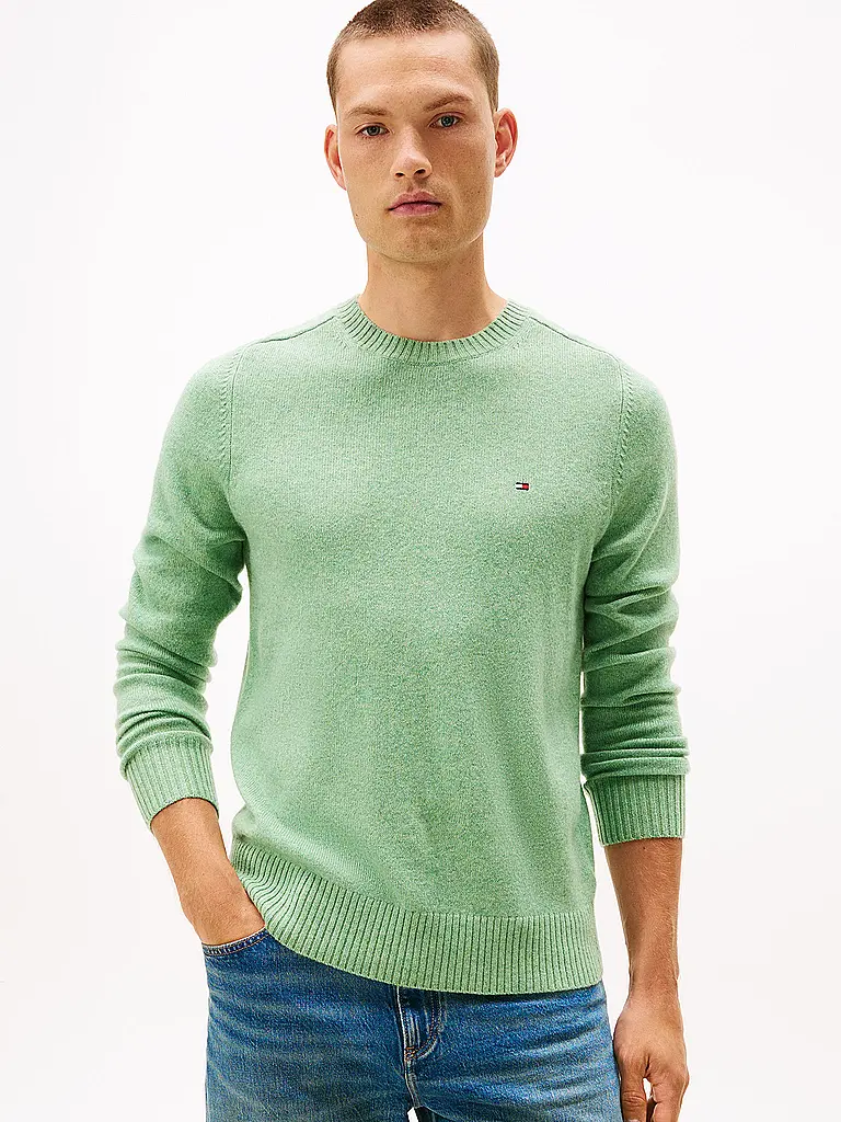 TOMMY HILFIGER | Pull | hellgrün