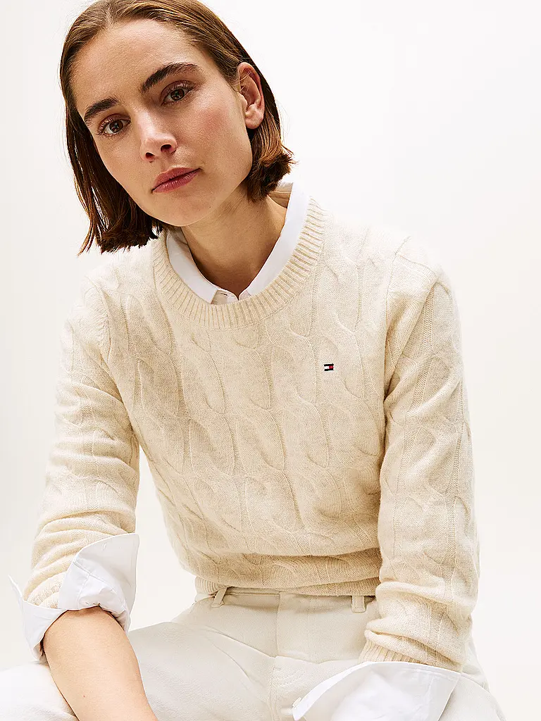 TOMMY HILFIGER | Pull | beige