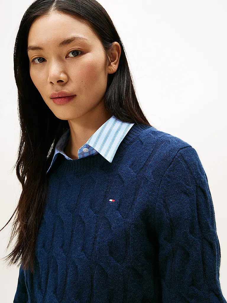 TOMMY HILFIGER | Pull | dunkelblau