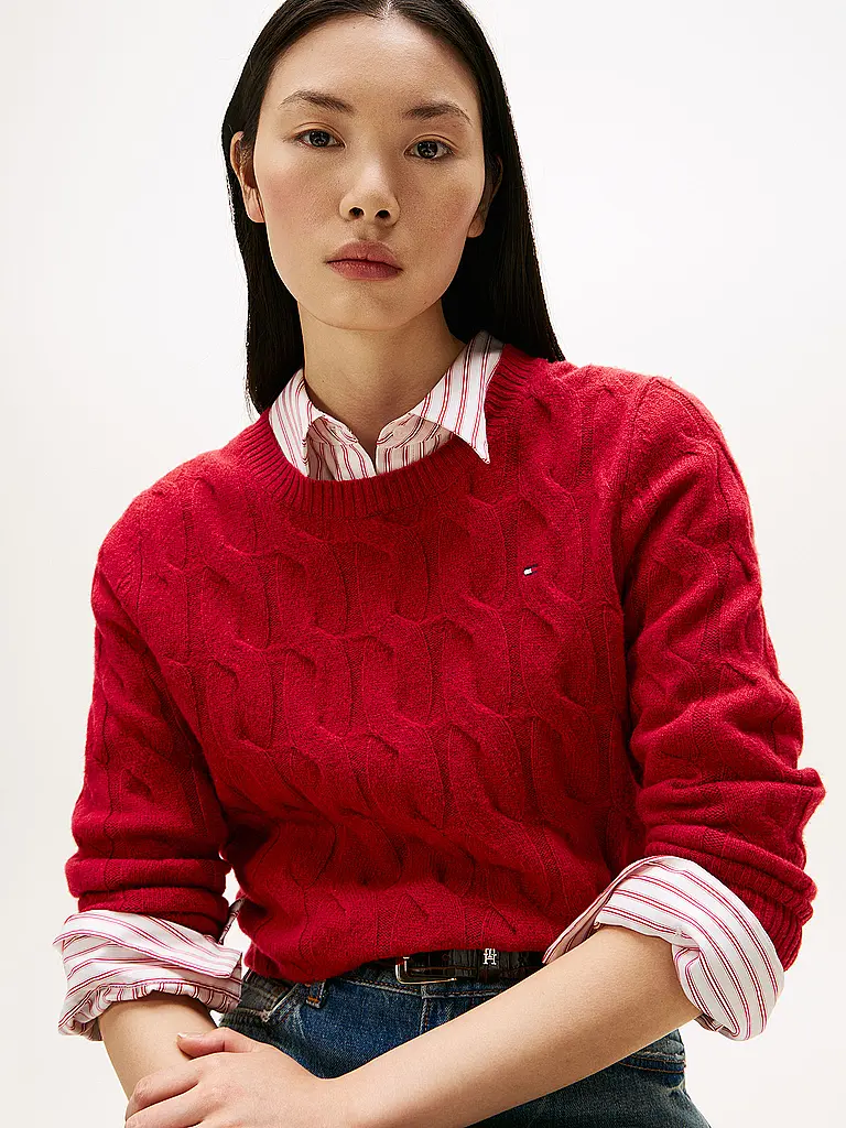TOMMY HILFIGER | Pull | rot