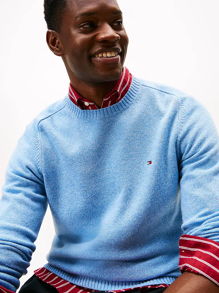 TOMMY HILFIGER | Pull | hellblau