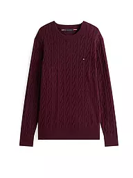 TOMMY HILFIGER | Pull-over | Rouge foncé