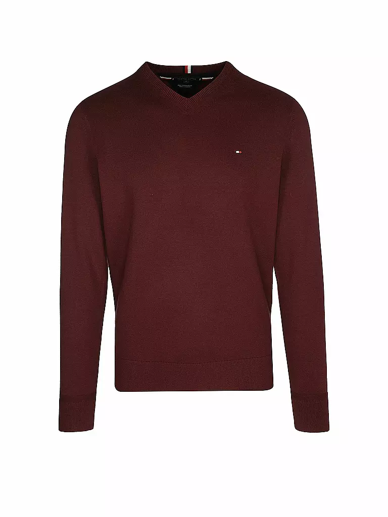 TOMMY HILFIGER | Pull-over | Rouge foncé