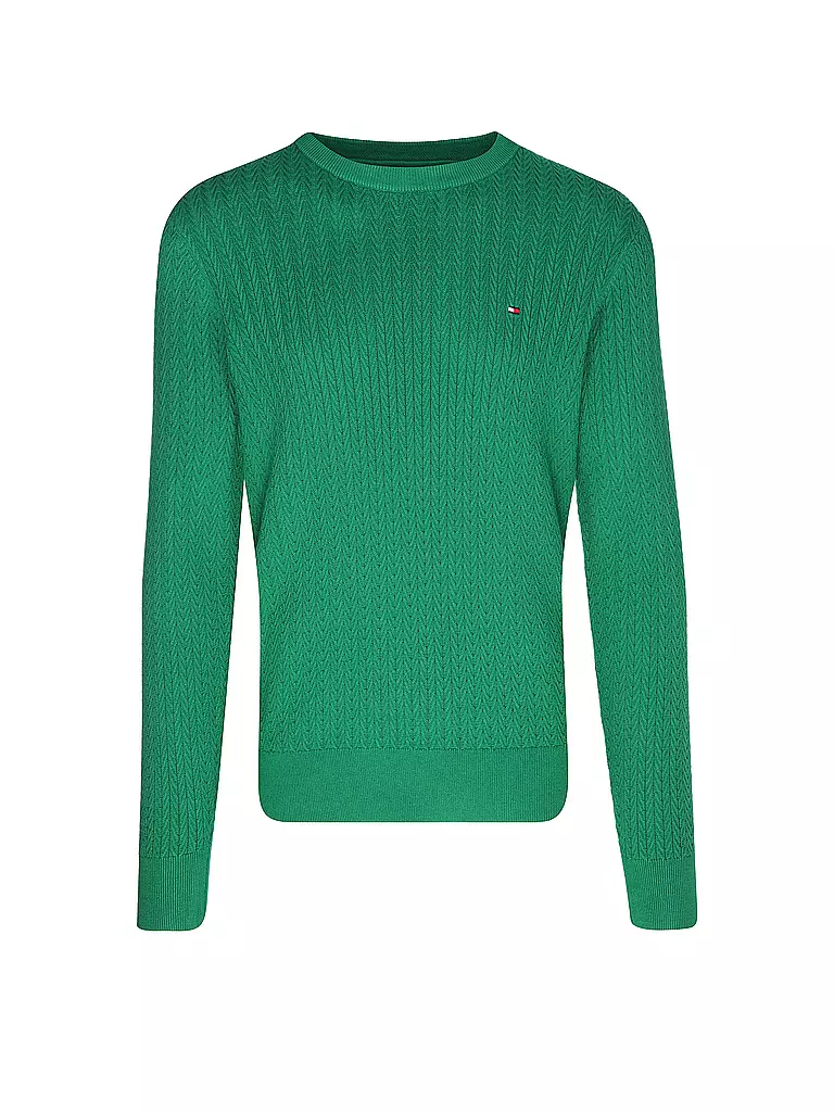 TOMMY HILFIGER | Pull-over | grün