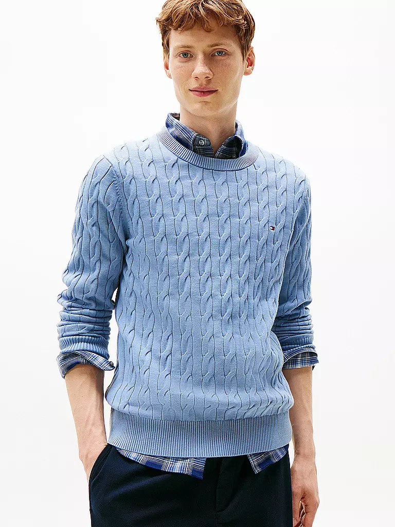 TOMMY HILFIGER | Pull-over | hellblau