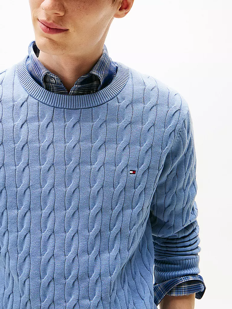 TOMMY HILFIGER | Pull-over | hellblau