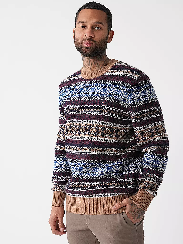 TOMMY HILFIGER | Pullover | Marron