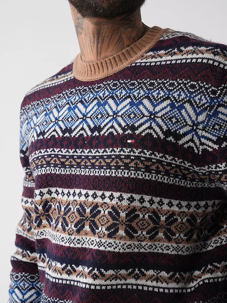 TOMMY HILFIGER | Pullover | Marron