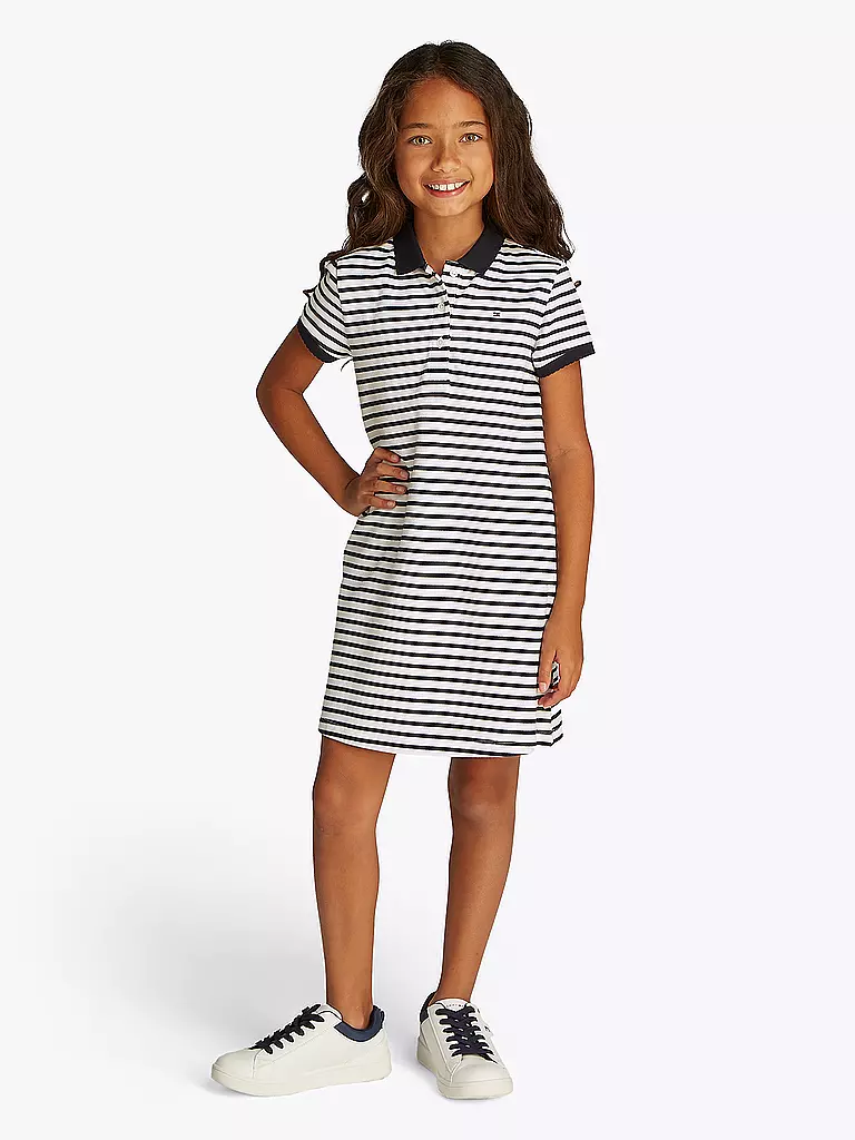 TOMMY HILFIGER | Robe pour fille | dunkelblau