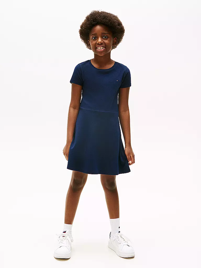 TOMMY HILFIGER | Robe pour fille | dunkelblau