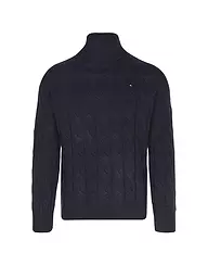 TOMMY HILFIGER | Rollkragenpullover  | Bleu foncé