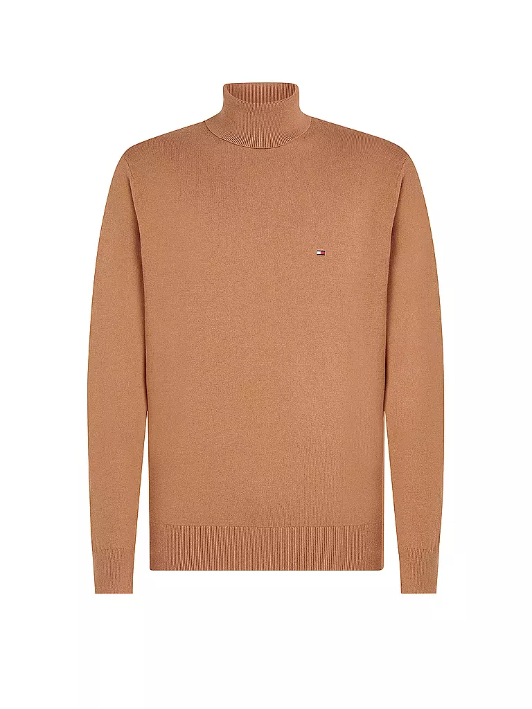 TOMMY HILFIGER | Rollkragenpullover  | Camel