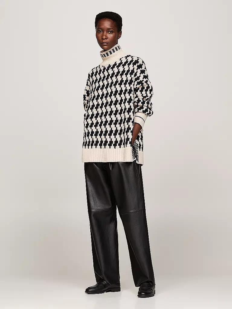 TOMMY HILFIGER | Rollkragenpullover  | Noir