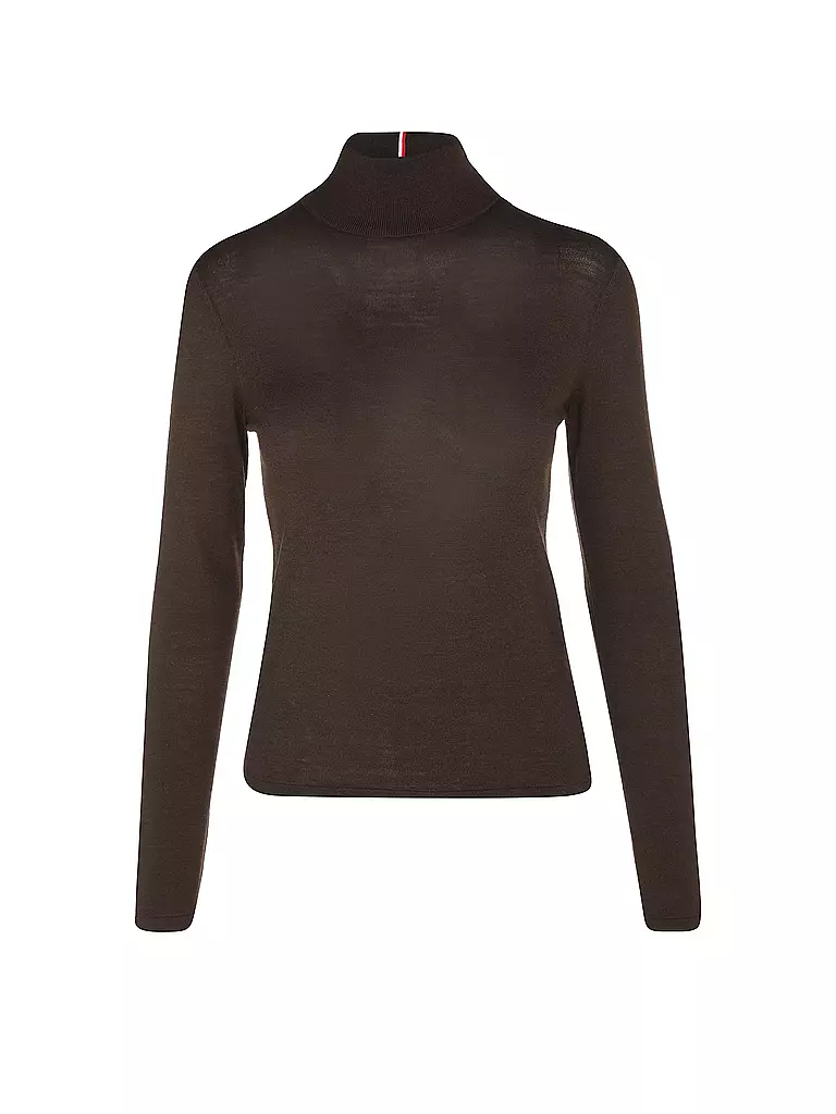 TOMMY HILFIGER | Rollkragenpullover | Marron
