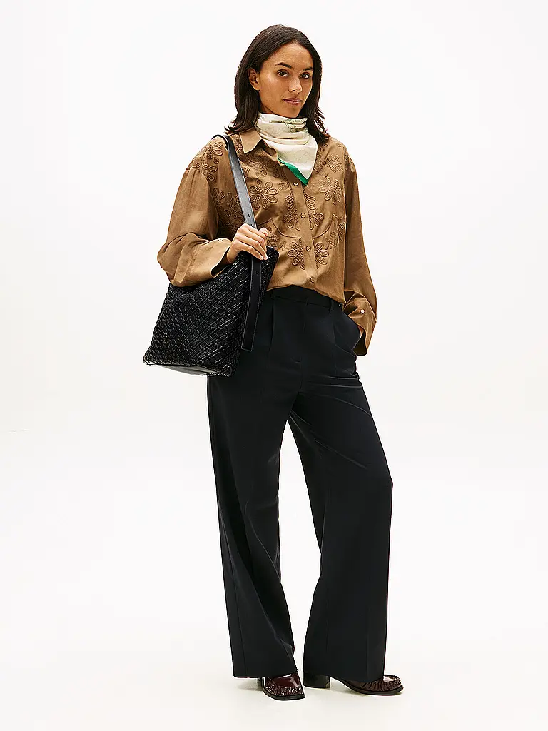 TOMMY HILFIGER | Sac - Hobo Bag TH BRAIDED | Noir