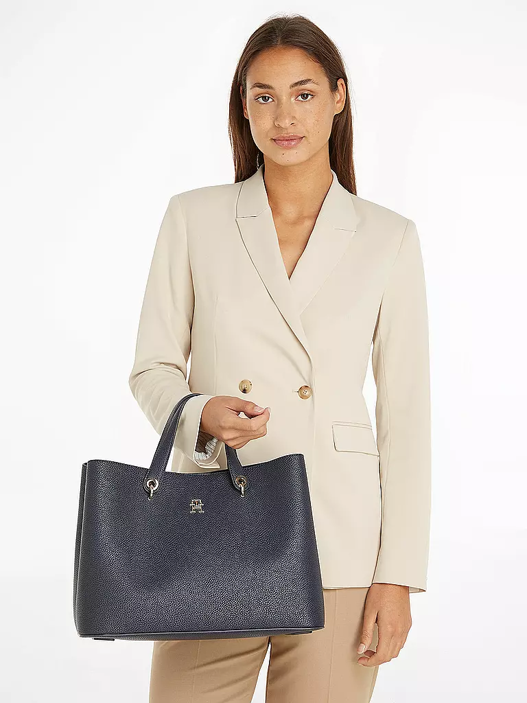 TOMMY HILFIGER | Sac - Sac à main TH EMBLEM | dunkelblau