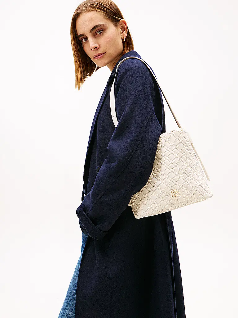 TOMMY HILFIGER | Sac - Sac bandoulière TH BRAIDED | Crème